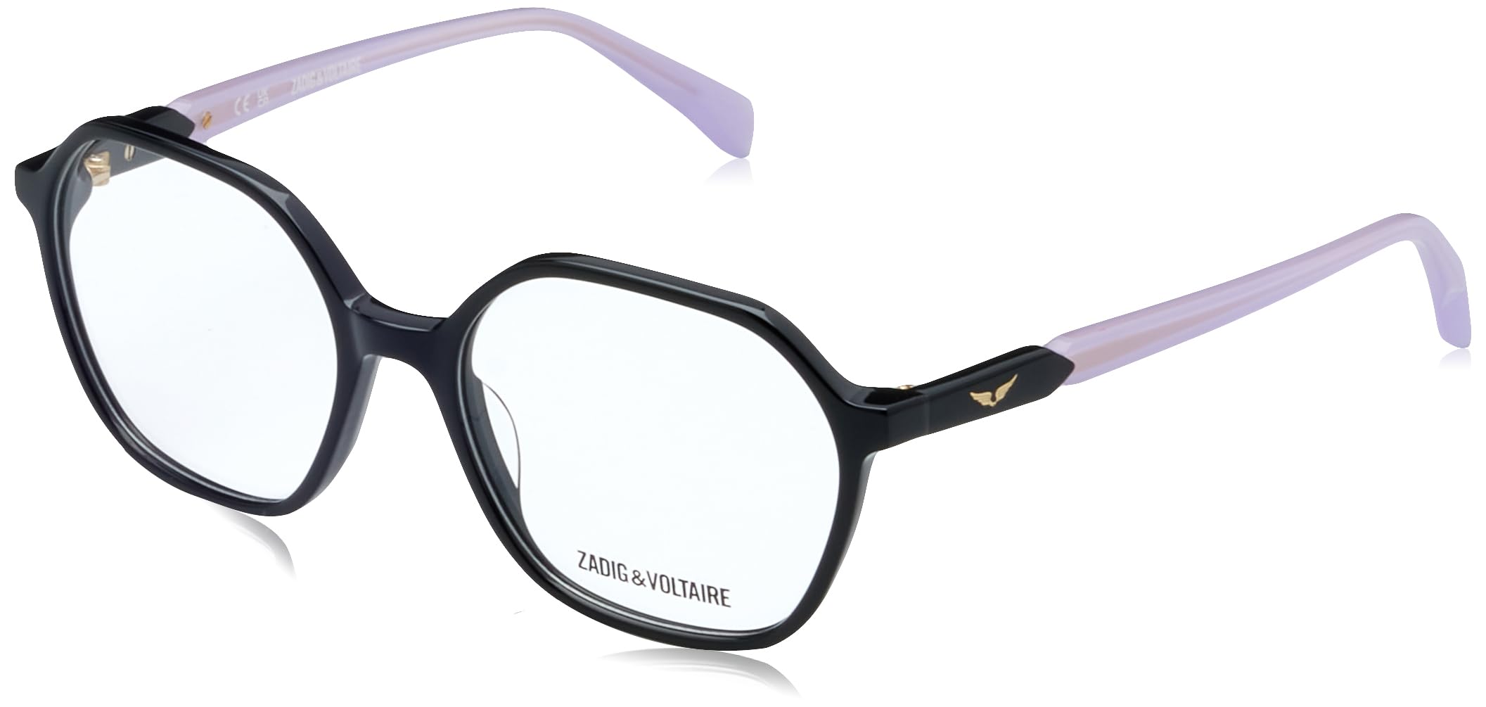 ZADIG&VOLTAIRE Eyeglass frame VZJ043 SHINY BLACK 51/16/135 Unisex Niño