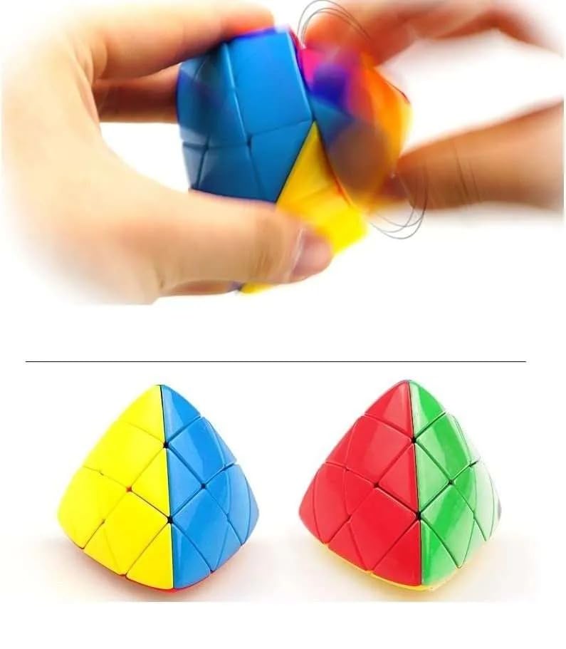 Image of MoYu MasterMorphix 3D Speed Cube, Stickerless Twist Puzzle Cube, Smooth Turning ABS Brain Teaser Toy for Kids and Adults (MasterMorphix)