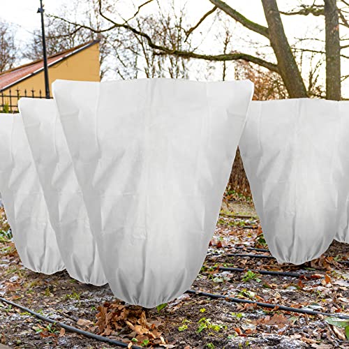 image for Coume 8 Pcs Plant Covers Freeze Protection 40 x 47 Inch Winter Frost B