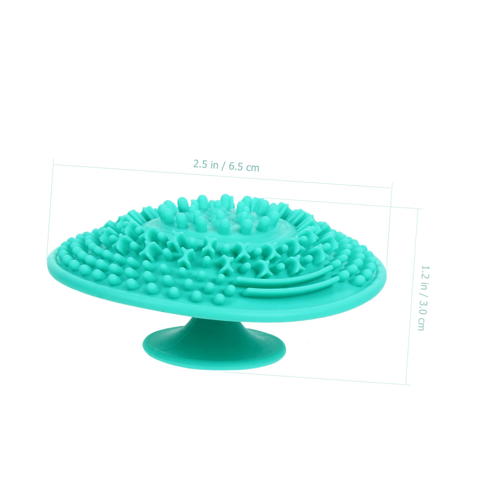 POPETPOP 5 Set Di Pennelli Per Il Trucco Dallaspetto Unico in Silicone Facili Da Usare Pratici E Duraturi 3 Pezzi*5