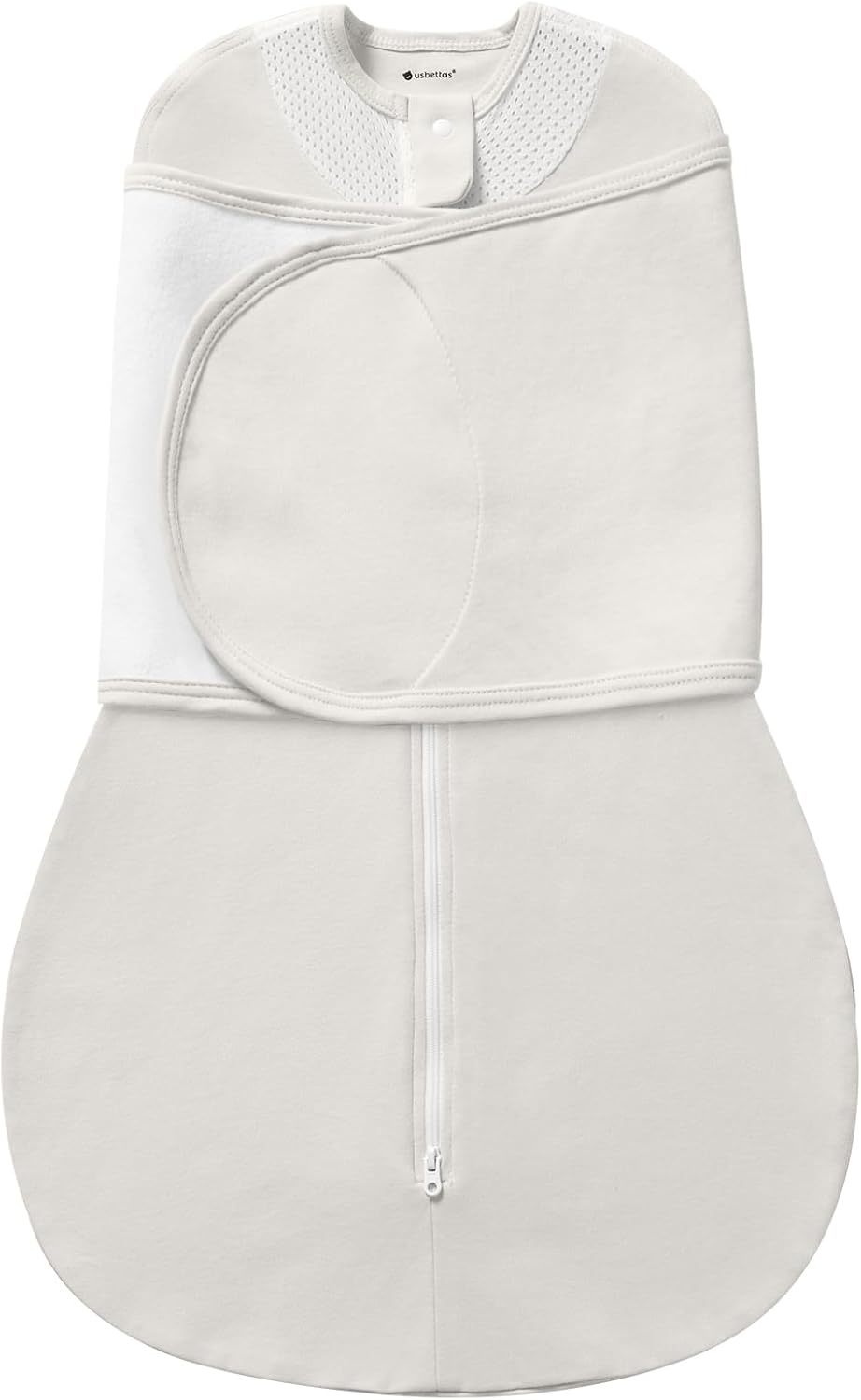 Swaddles for Newborns, Safe Sleep Swaddle Sack with Mesh Design, Breathable 100% Cotton Sleepsack New-Parent-Friendly 0-3 Month, 3-Way Adjustable Transitional Swaddle, Blue