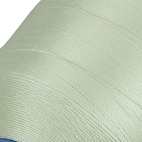 Fil de polyester collé anti-rupture 150D vert pâle pour machine et main - 6