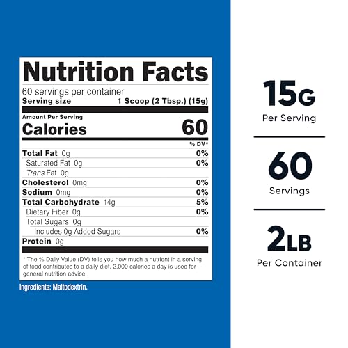 Image of Nutricost Maltodextrin Powder 2LBS - Gluten Free, Non-GMO