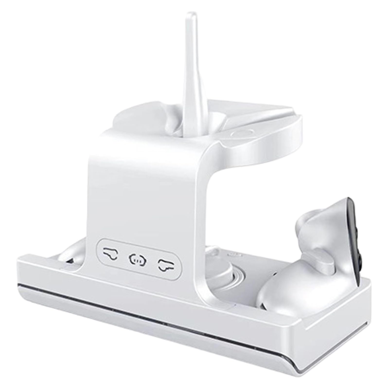 Dock di ricarica magnetico con kit batteria per cuffie e controller 3S, materiali ABS colorati