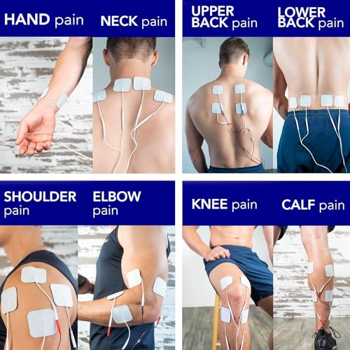 TENS 7000 Digital TENS Unit with Accessories - TENS Unit Muscle Stimulator for Back Pain Relief, General Pain Relief, Neck Pain, Sciatica Pain Relief, Nerve Pain Relief 6 TENS 7000 Digital TENS Unit with Accessories - TENS Unit Muscle Stimulator for Back Pain Relief, General Pain Relief, Neck Pain, Sciatica Pain Relief, Nerve Pain Relief