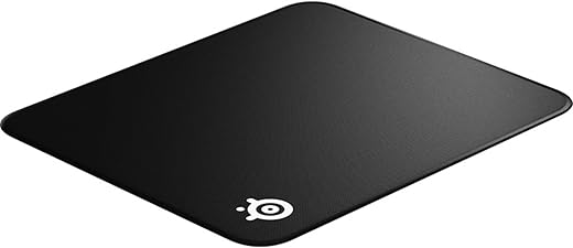 SteelSeries QcK Edge – Cloth Gaming Mouse Pad – Stitched Edge to Prevent Wear – Optimized for Gaming Sensors – Size M
