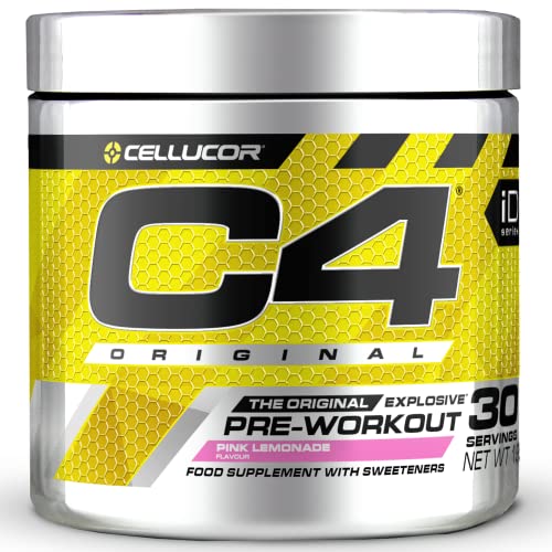 Cellucor C4 Original - Pre-Workout-Booster - Rosa Limonade | Getränkepulver für Energy Drink | 150 mg Koffein + Beta-Alanin + Kreatin-Monohydrat | 30 Portionen Cover