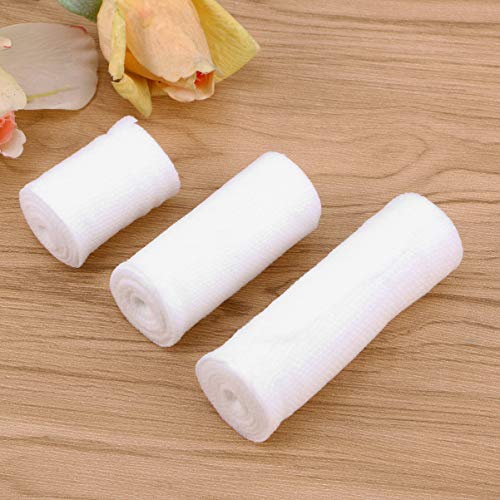 3rolls Elastic Gauze Bandages - vendas elásticas para primeros auxilios, para compresión y cuidado de lesiones miniatura 2