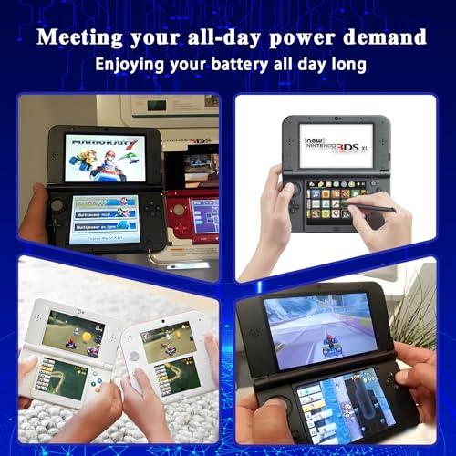 Image of Pickle Power 3DS XL Battery, 2000mAh SPR-003 Battery Replacement for Nintendo 3DSXL /New 3DSXL / 3DS LL /New 3DS LL Game Console, with Repair Tool Kit
