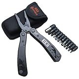 GERBER マルチツールプライヤー 専用ケース+ビットツールセット付属 (ブラック)