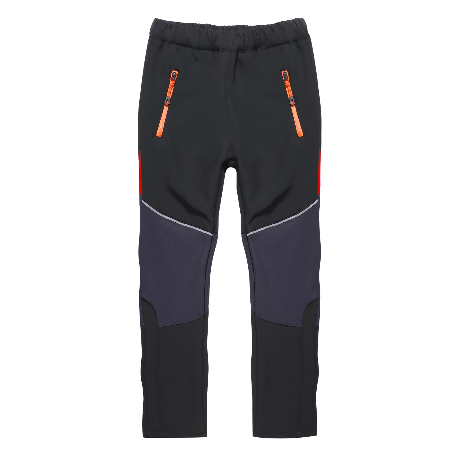 SUKUTU Pantaloni Softshell da Bambino Pantaloni Invernali da Sci Foderati Antivento Ragazzi e Ragazze Pantaloni da Trekking sulla Neve