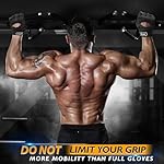 ihuan New Breathable Workout Gloves for Women & Men - No More Sweaty & Full Palm Protection Gym Exercise, Cycling， Fitness, Weightlifting, Pull-ups, Deadlifting, Rowing - Image 4