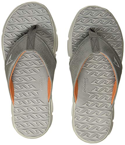Power Mens Soft Grey Flip-Flops - 10 UK (44 EU) (8712539) (B07SDYT2GH) Amazon Price History, Amazon Price Tracker