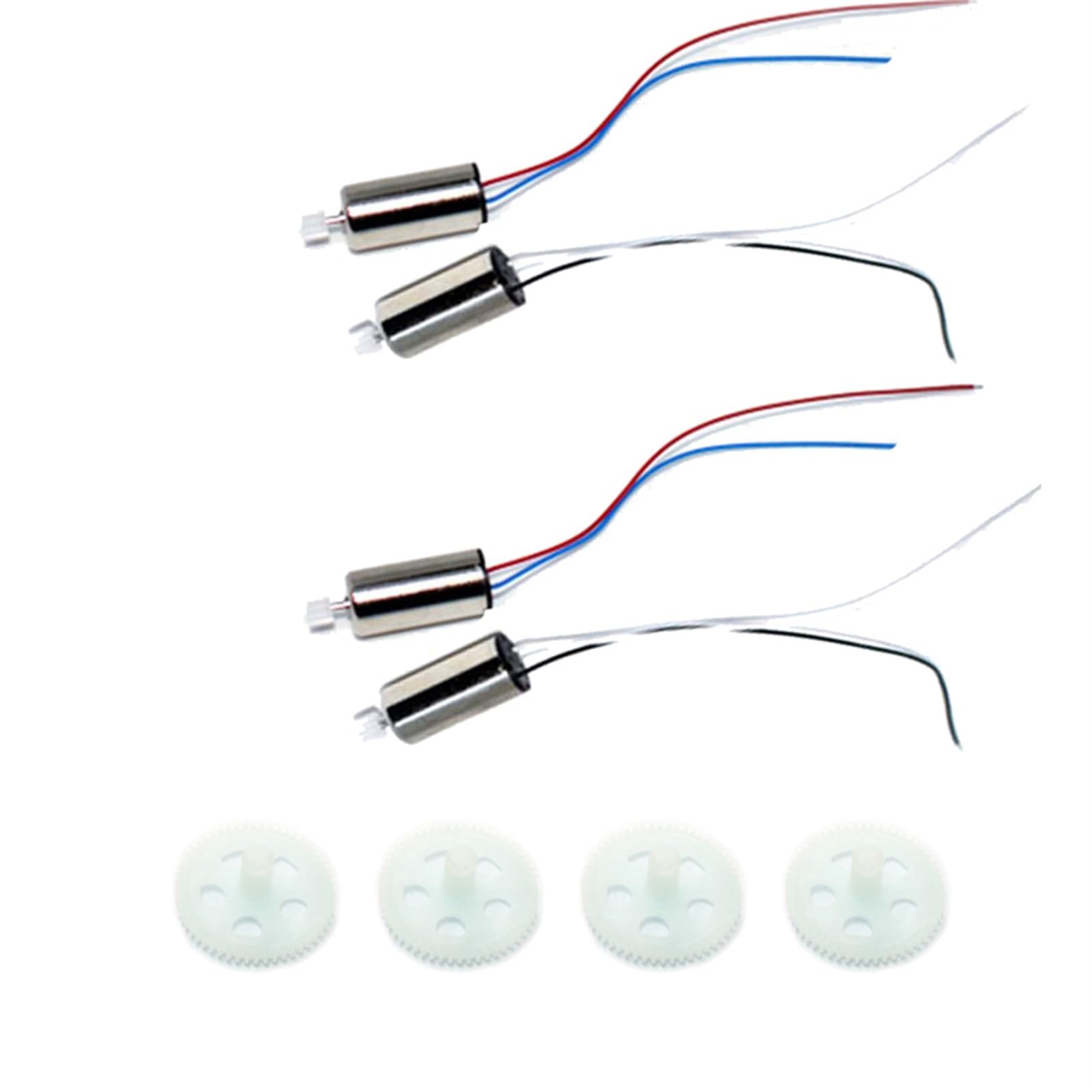 DAYUDDRICAR Drone Motor Kit, for SYMA Z3 Drone CW CCW Motor Engine Big Gear Set Spare Part for SYMA Z3 Drone RC Drone FPV Quadcopter Accessories Part (Color : Set 01)