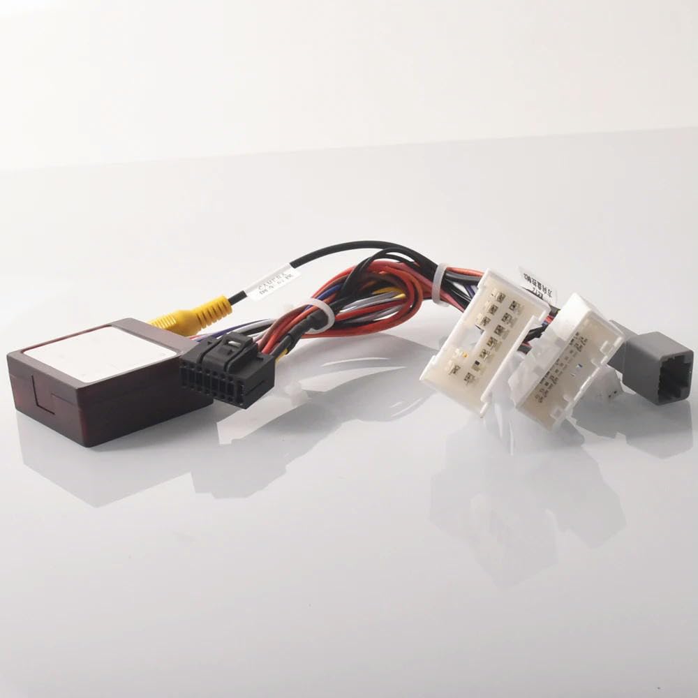 Oulesh Arnés Cableado para Renault Captur Clio 2017-2019, para Android de 16pin Adaptador de Cable de arnés de cableado estéreo de Radio de Coche
