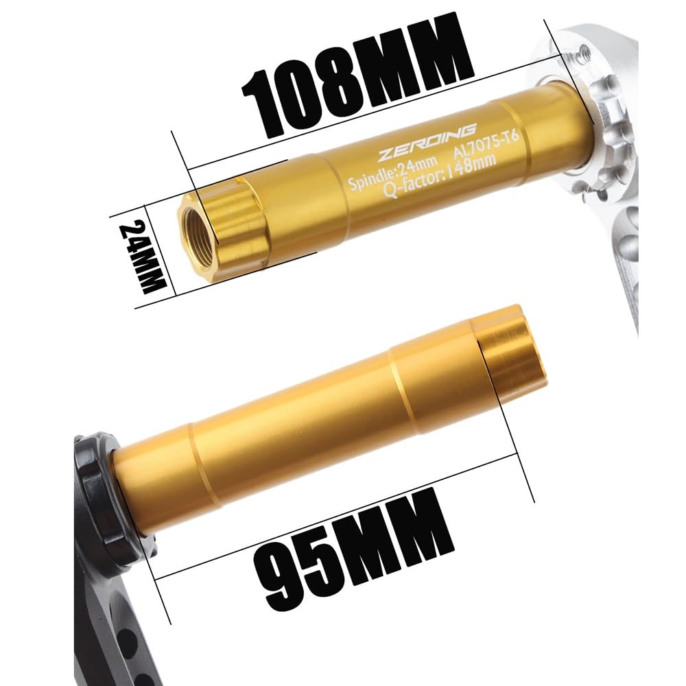 Zestaw korbowy do roweru z dolnym wspornikiem GXP Hollow zintegrowany mechanizm korbowy 165 mm 170 mm 175 mm aluminiowe korby do Road XC
