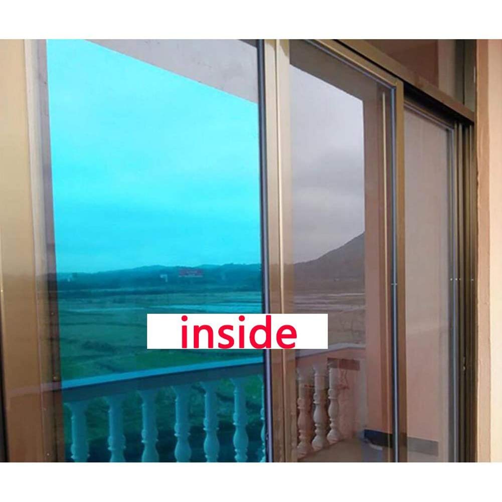 Pellicola Specchio Per Vetri - Antivista, Anti UV, Argento 50cm X 10m - Foto 11