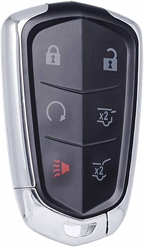 MechanMagic Llavero de repuesto compatible con Cadillac Escalade 2015-2020 Escalade ESV 2015-2020 de proximidad inteligente sin llave, control