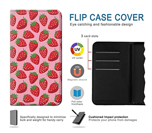 Étui cuir iPhone 16e fraise : protégez votre écran des rayures de clés