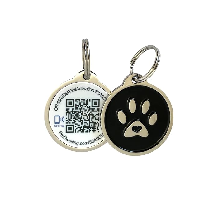 Buy Pet Dwelling Smart QR CodeNFC Pet ID Tag Dog Tags Cat Tags