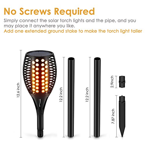 TomCare Solar Lights Upgraded, 43