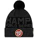 New Era Washington Nationals Black 2019 World Series Champions Locker Room Knit Hat