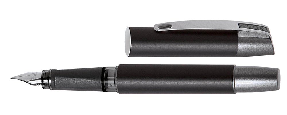 Online 61100/​3d – Penna stilografica Campus Colour Line, pennino M, Nero