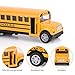 Think Wing School Bus Toy for Toddlers - 5 Inch 2 Set Die-cast Play Vehicles Pull Back car for Kids