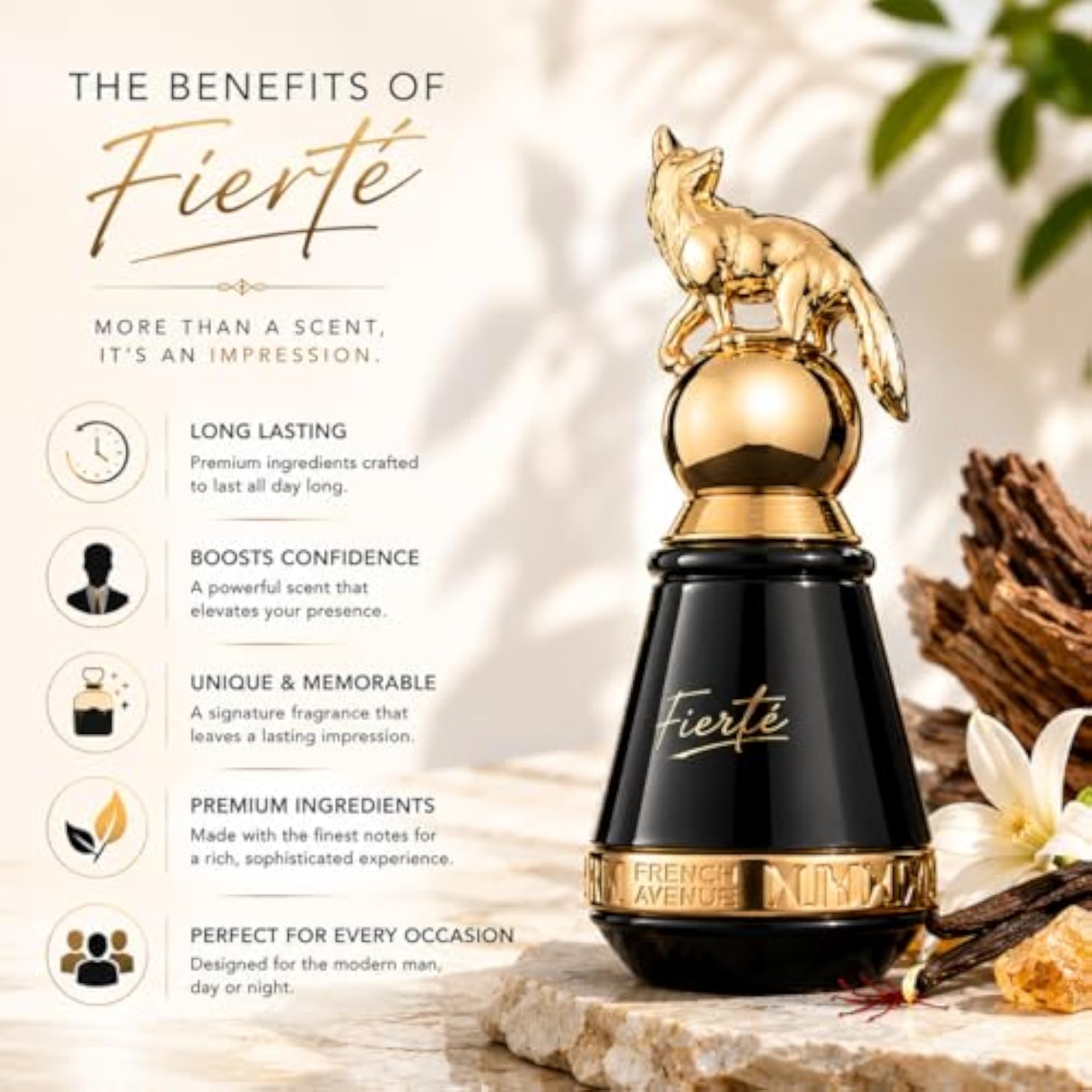 Luxury Extrait de Parfum for Men & Women, 100ml