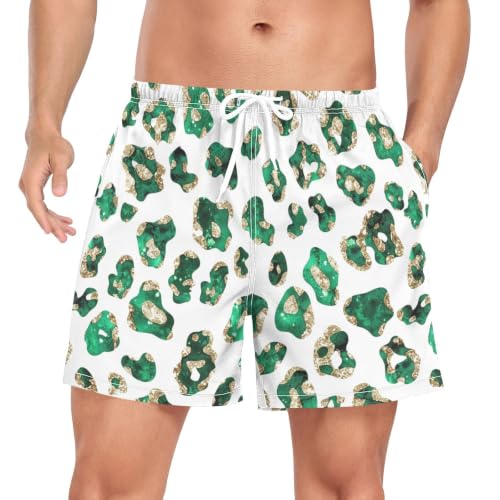 Traje de baño para hombre verde bermuda de playa secado rápido bañador cómodo
