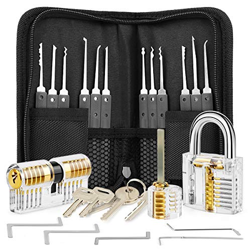Lock Stainless Steel Set 17pcs Gift Kits with 3 Lock