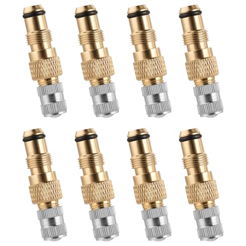 8 Pcs Tractor Air Liquid Valves Tractor Valve Stem Brass Tire Valve Brass Valve...