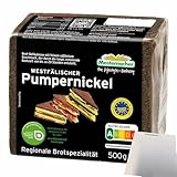 usy Bundle für Mestemacher Westfälischer Pumpernickel (500g Packung) + usy Block