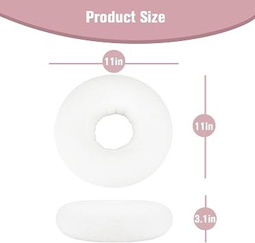 Ear Piercing Pillow for Side Sleepers, Ear Pillows with Holes