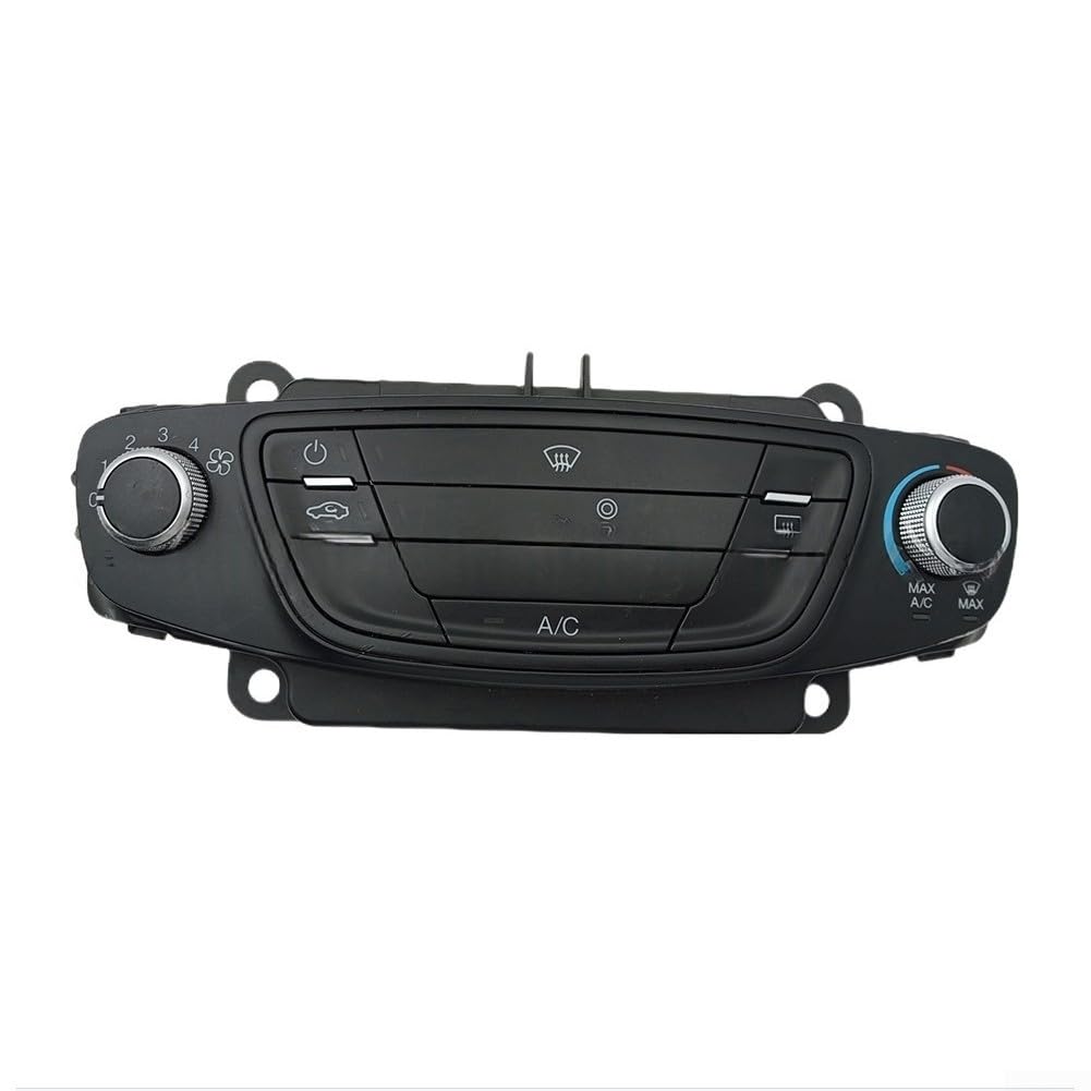 Módulo de control de clima de calentador de CA para Ford Transit Connect 2019-2023 B-Max 2012-2017 reemplaza AV1T-19980-A ABS Unidad de control del panel de interruptor interior negro