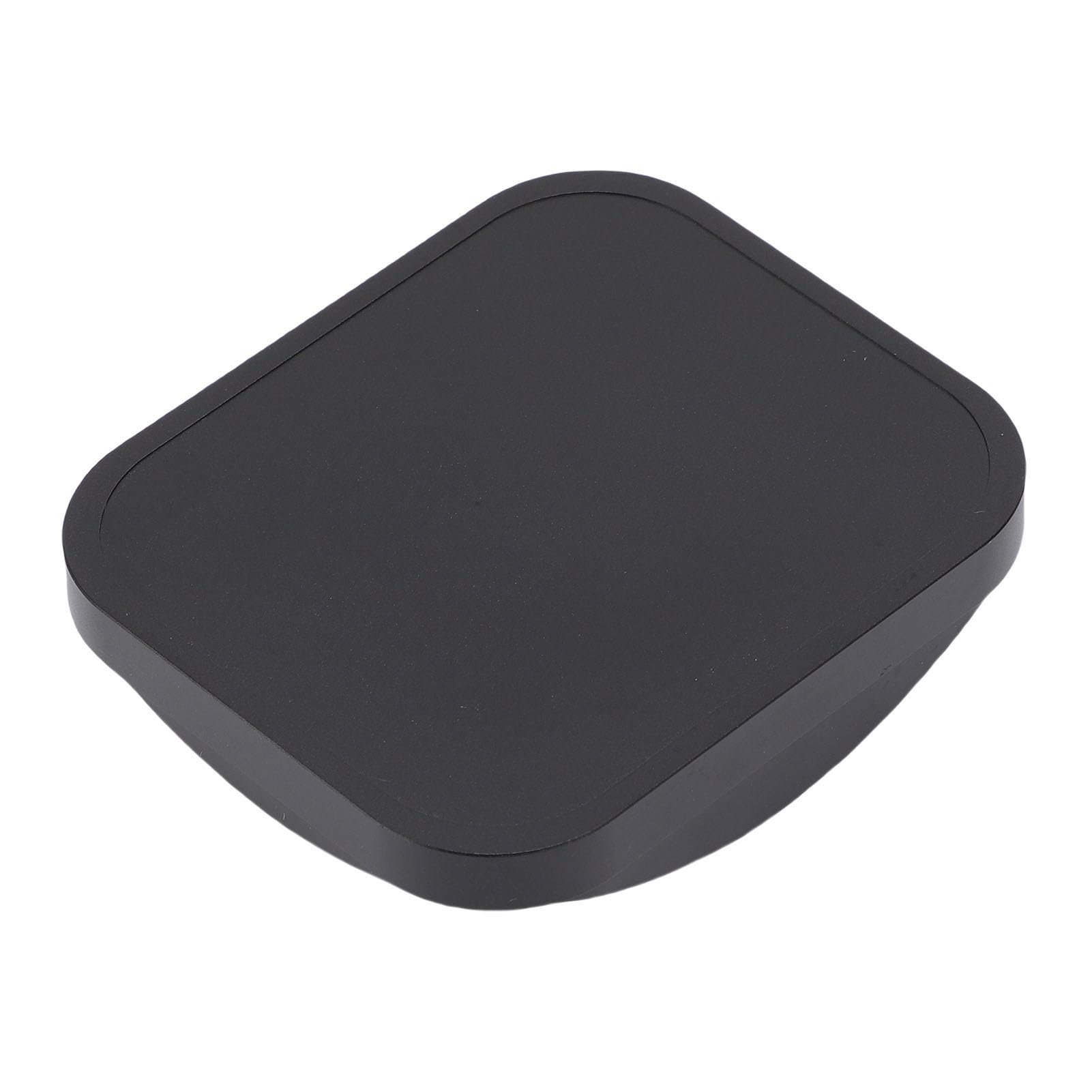 Paraluce quadrato per obiettivo da 55 mm, in lega di alluminio, universale, in metallo, accessorio per fotocamera (nero)