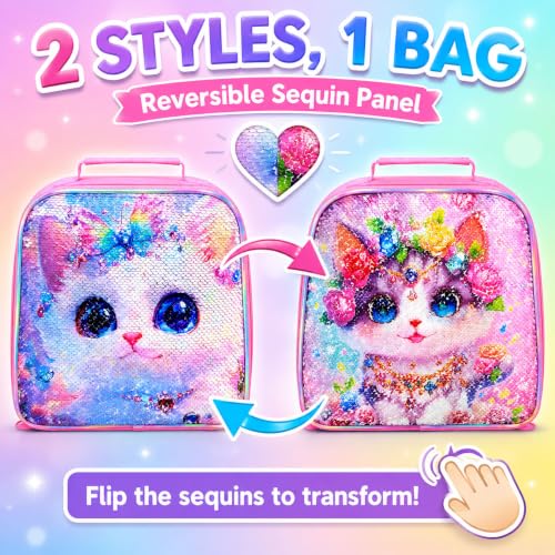 Image of 16 inch Backpack for Girls Boys 4-8, 3Pcs Kids Bookbag Set with Lunch Box, School Bag for Preschool Kindergarten