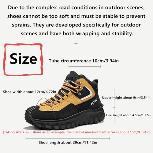 The First Young Hiking Shoes Men,thefirstyoung mens slip ons,The First Young Shoes Men,Men’s Handmade Premium Leather Slip-On Driving Boots Travel & Outdoor2