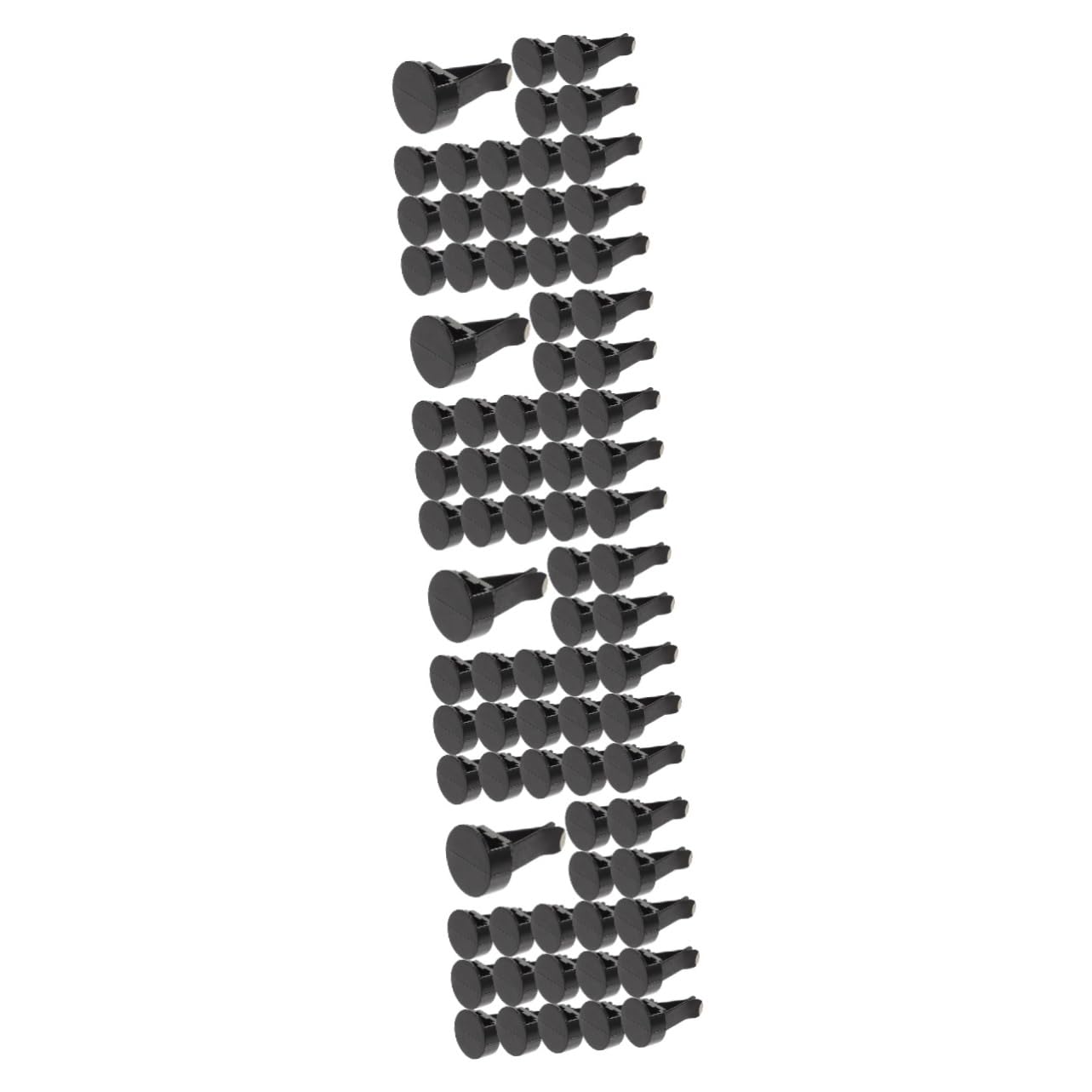 SOLUSTRE 240pezzi Clip Profumatore Per Auto Per Ventilazione Accessori Per Auto e Facile Installazione Design Compatto Per e Versatilità