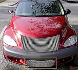 APS R86573A Polished Aluminum Billet Grille Replacement for select Chrysler PT Cruiser Models