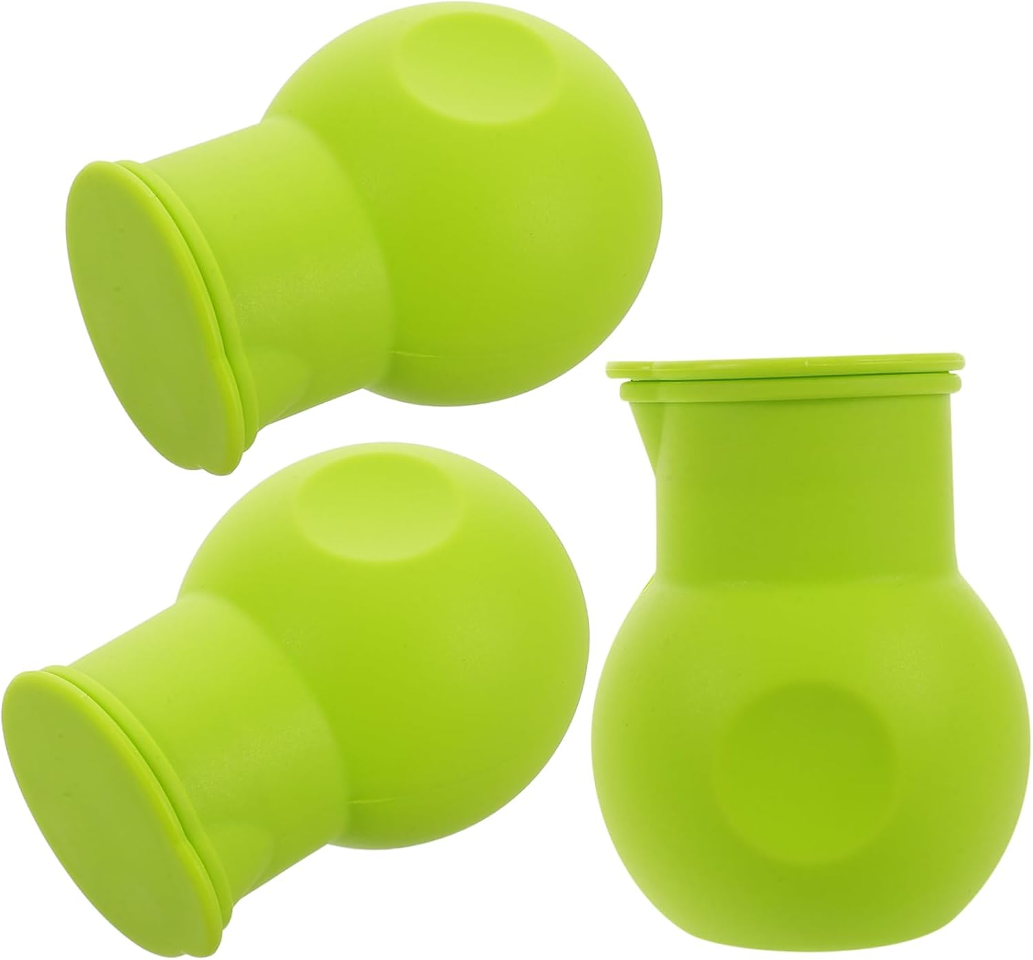 3 Piece Silicone Chocolate Melter Pots for Butter and Baking