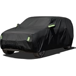 Funda Exterior Ford Focus Funda para Coche, Funda Exterior del Coche, Cubierta del Coche, Antipolvo, Anti-UV, Resistente a Aranazos y Nieve (SUV 485 * 190 * 185cm/210T)