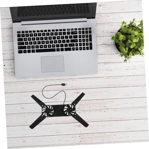 Base de enfriamiento para laptop Happyyami portátil negro miniatura 4