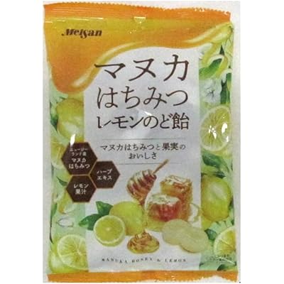 明治産業 マヌカはちみつレモンのど飴 63g×10袋