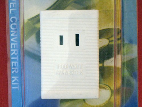 Travel Voltage Converter Adapter 1600W 4 Plugs 220 110V #TOP2