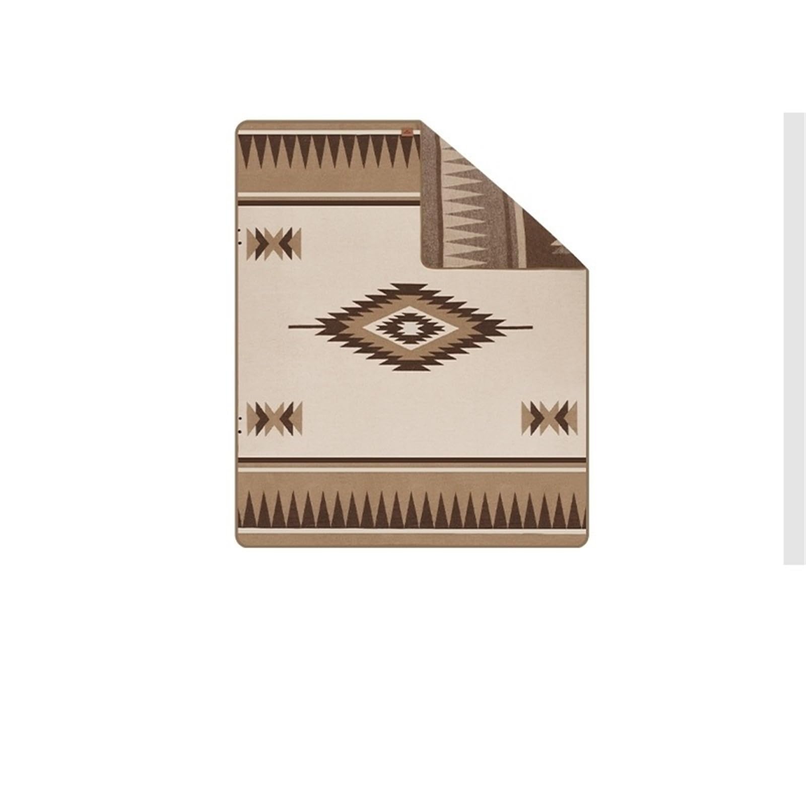 Manta de Picnic, Chal multifunción for Exteriores, Tienda campaña, Alfombra, Poncho Suave, Grueso, cálido, portátil, 200 x 150 cm(Light Khaki)
