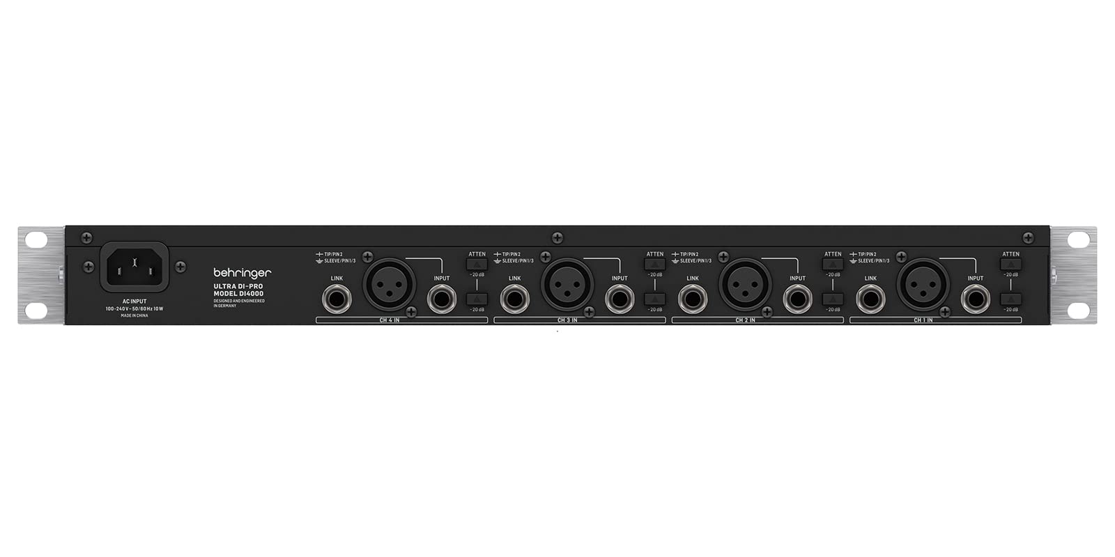 Amazon.com: Behringer DI4000 V2 4-channel Active Direct Box