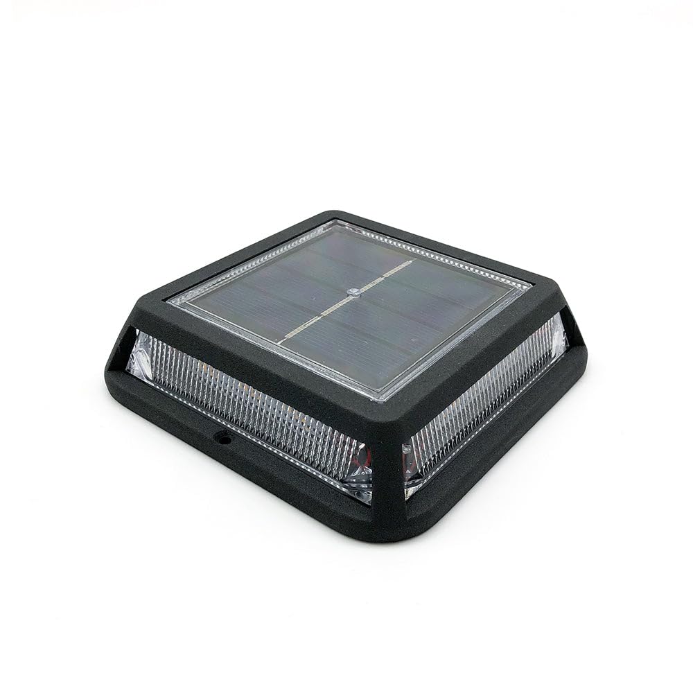 Lumisky Set mit 8 Solarleuchten für den Garten, quadratisch, zum Aufstellen, LED, Warmweiß, 8 x Quadry, 12 x 12 cm
