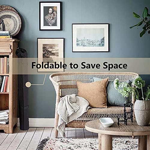 Furuisen 70'' X 35'' Professional Poker Mat, 8 Player Portable Rubber Texas Hold'em Poker Table Top Layout W/Carrying Bag To Play Cards, Poker Games, Blackjack, Casino #TOP4