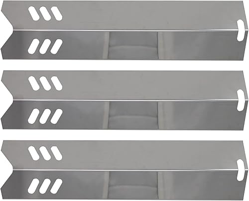Paquete de 3 piezas de repuesto para parrilla de barbacoa para Dyna-glo DGB495SDP-D – Tamor de llama de acero inoxidable compatible con barbacoa,